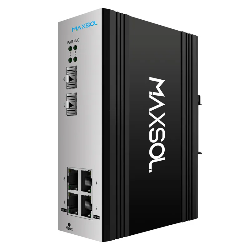 4-Port Managed Gigabit PoE++ Industrial Switch