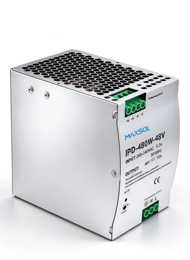 48V 480W Industrial DIN-Rail Power Supply