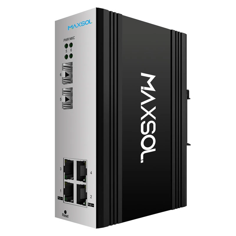 4-Port Managed Gigabit PoE++ Industrial Switch